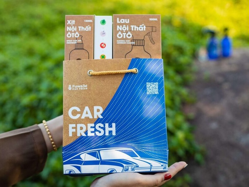 Bộ combo Carfresh chăm sóc ô tô Fuwa3e